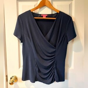 Sunny Leigh Petite Navy Women's Top